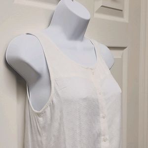Lucky Brand Sleeveless Button-down Shirt